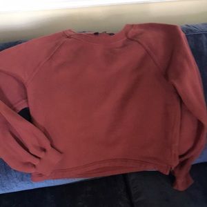Abercrombie and fitch cropped sweatshirt